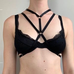 Ava Black Bondage Harness